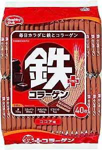 鉄プラスコラーゲン ウエハース 40枚