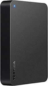 東芝 Canvio 4TB USB3.2(Gen1)対応 ポータブルHDD PC/TV対応 バッファローサポート 国内メーカー 故障予測 外付け Mac ブラック HD-TPA4U3-B/N